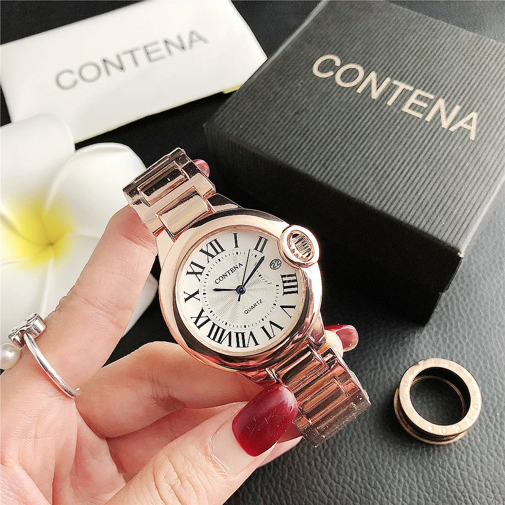 

Luxury Watches For Women Stainless Steel Watch Womens Business Quartz Wristwatches Woman Ladies Clock Whatch Montre Reloj Mujer