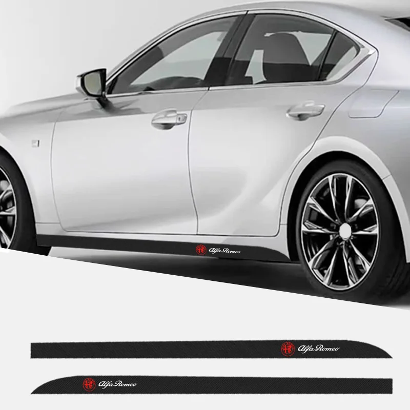 2pcs Car Door Side Skirt Sill Stripe Body Decals Sticker for Alfa Romeo 159 147 156 166 Giulietta Giulia Mito Spider Accessories
2pcs Car Door Side Skirt Sill Stripe Body Decals Sticker for Alfa Romeo 159 147 156 166 Giulietta Giulia Mito Spider Accessories