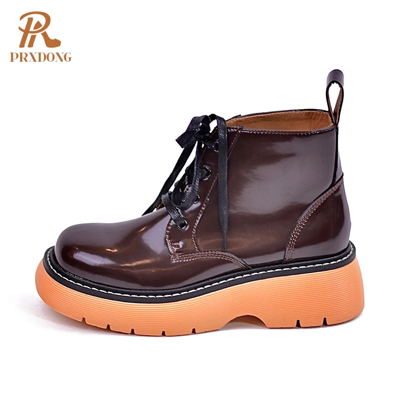 2021 New Arrival Autumn Genuine Leather Boots Thick Heel Round Toe Ladies Shoes Fashion Lace Up Solid Color Black Ankle Boots 39
2021 New Arrival Autumn Genuine Leather Boots Thick Heel Round Toe Ladies Shoes Fashion Lace Up Solid Color Black Ankle Boots 39