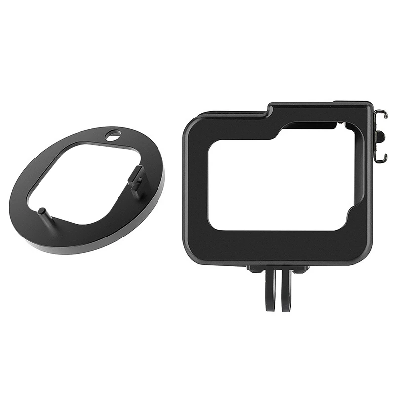 Корпус для GoPro Hero 8 CNC из алюминиевого сплава, защитный чехол, охлаждающая рамка с переходным кольцом
Корпус для GoPro Hero 8 CNC из алюминиевого сплава, защитный чехол, охлаждающая рамка с переходным кольцом