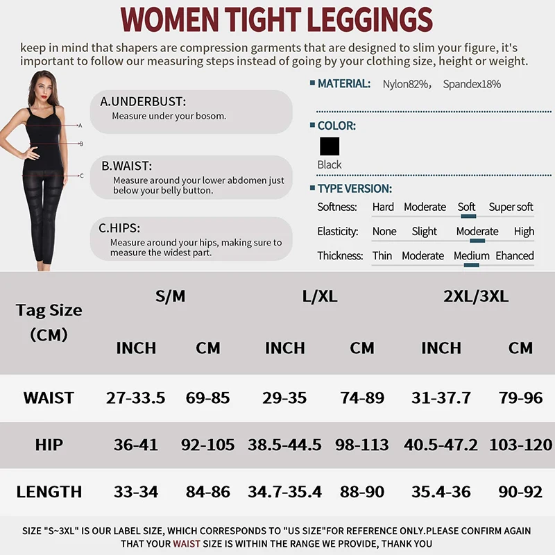 Leg Slimming Body Shaper Anti Cellulite Compression Leggings High Waist Tummy Control Panties Thigh Sculpting Slimmer Shapewear 
Leg Slimming Body Shaper Anti Cellulite Compression Leggings High Waist Tummy Control Panties Thigh Sculpting Slimmer Shapewear