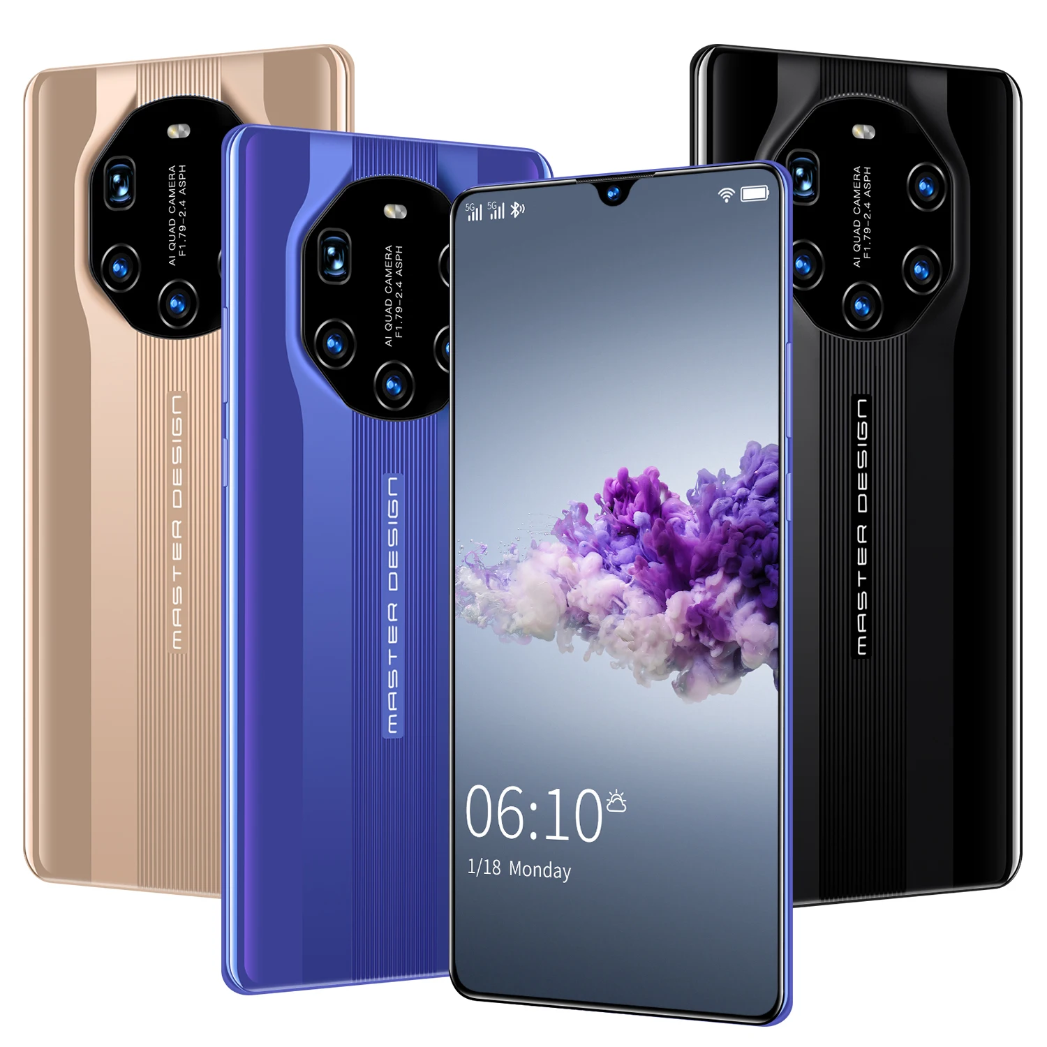 MT40RS Galay 5G HD Smartphone 6.8 Inch Drop Screen 8GB + 512GB 10Core Dual SIM + MicroSD 5800mAh Face Fingerprint ID ID Cellular
MT40RS Galay 5G HD Smartphone 6.8 Inch Drop Screen 8GB + 512GB 10Core Dual SIM + MicroSD 5800mAh Face Fingerprint ID ID Cellular