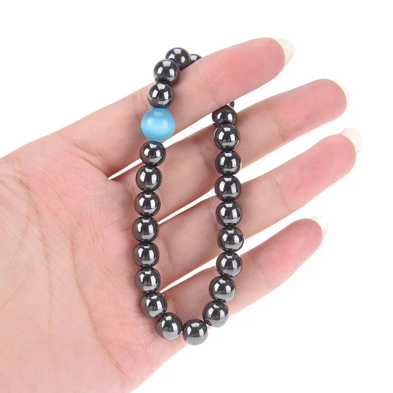Adjustable Luxury Bracelet Magnetic Slimming Weight Loss Round Black Stone Magnetic Therapy Bracelet Health Care
Adjustable Luxury Bracelet Magnetic Slimming Weight Loss Round Black Stone Magnetic Therapy Bracelet Health Care