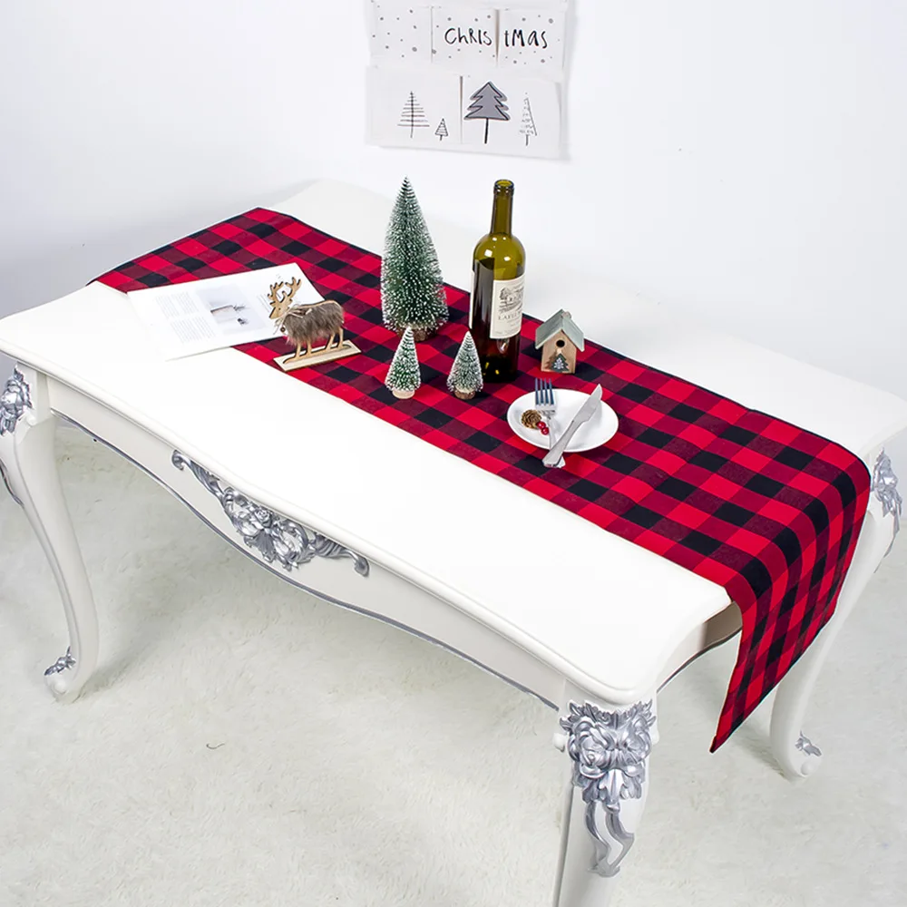 180x36cm Christmas Linen Plaid Fabric Placemat Table Mat Decor New Year Navidad Natal Christmas Decoration for Home Decores 2020
180x36cm Christmas Linen Plaid Fabric Placemat Table Mat Decor New Year Navidad Natal Christmas Decoration for Home Decores 2020