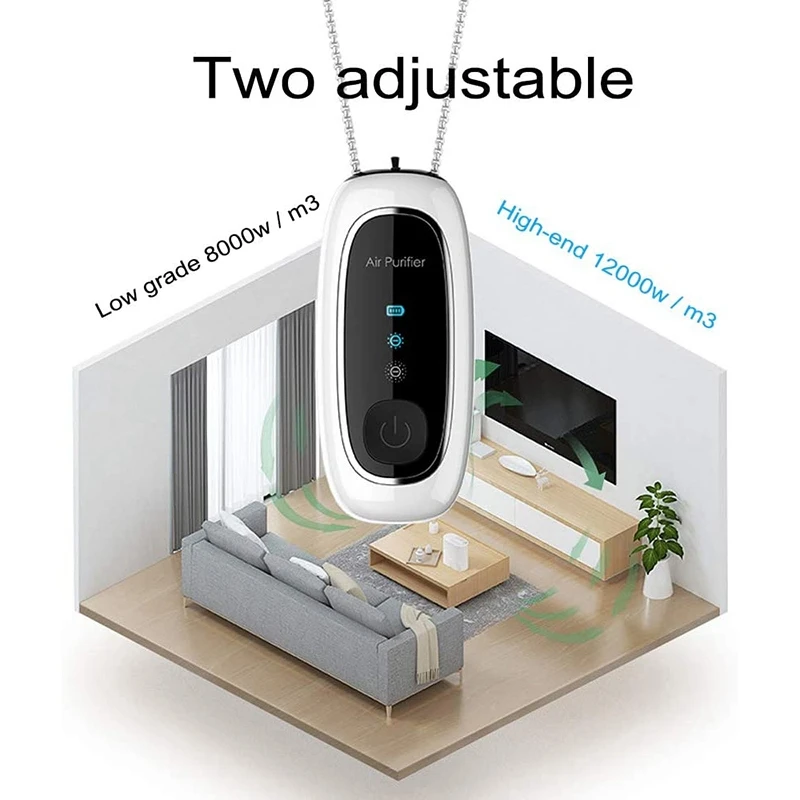 AMYGOJJ Negative Ion Air Freshener Air Air Usb Mini Purifier Portable
