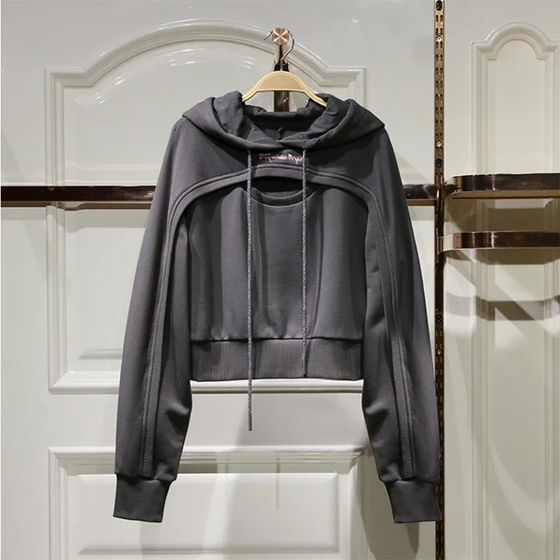 Donsignet Hoodies Women Spring/Autumn New Hooded Hollowed Out Sweatshirt Long Sleeve Jacket Sweatshirt Women Hoodies Women
Donsignet Hoodies Women Spring/Autumn New Hooded Hollowed Out Sweatshirt Long Sleeve Jacket Sweatshirt Women Hoodies Women