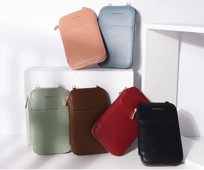 Simple mobile phone bag wallet carrying zero wallet card bag slanting single shoulder bag
Simple mobile phone bag wallet carrying zero wallet card bag slanting single shoulder bag