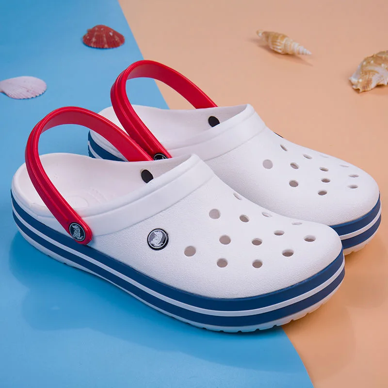 Woman's Summer Sandals Men Casual Outdoor Shoes Clog Non-slip Couple's Home Bathing Slipper Light Flip Flop Fashion Croc for Men
Woman's Summer Sandals Men Casual Outdoor Shoes Clog Non-slip Couple's Home Bathing Slipper Light Flip Flop Fashion Croc for Men