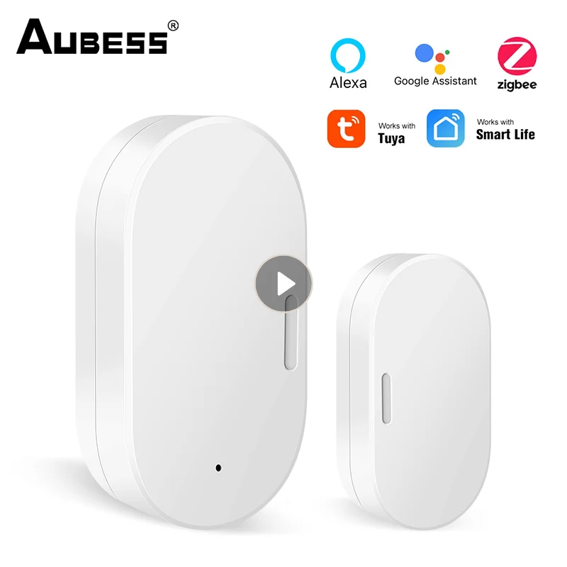 Aubess Tuya Zigbee Smart WiFi Door Sensor Door Open/Closed Detector Wifi Home Alarm Smart Home Works With Alexa Google Home
Aubess Tuya Zigbee Smart WiFi Door Sensor Door Open/Closed Detector Wifi Home Alarm Smart Home Works With Alexa Google Home