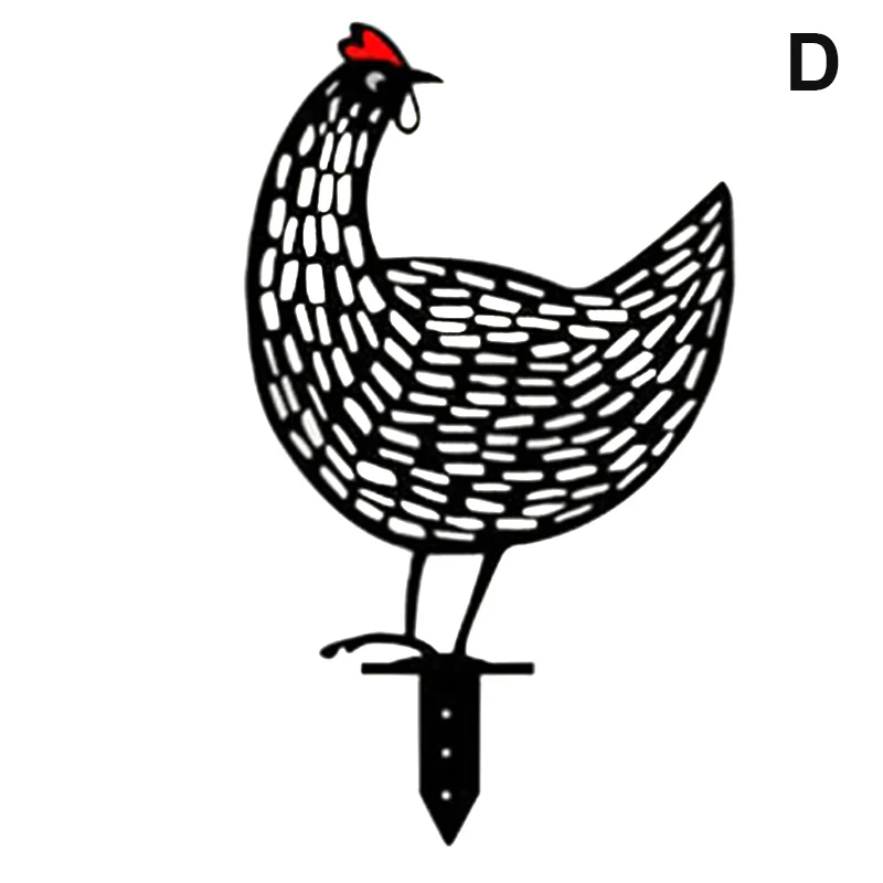 Chicken Yard Art Garden Lawn Floor Decoration Ornament Hollow Out Animal Shape Decor FEA889
Chicken Yard Art Garden Lawn Floor Decoration Ornament Hollow Out Animal Shape Decor FEA889