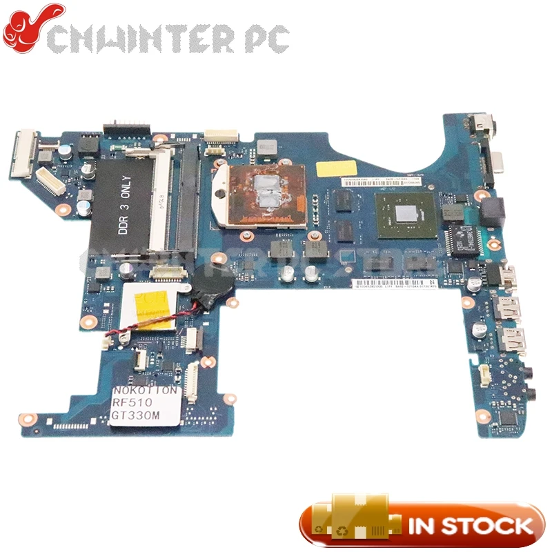 NOKOTION BA92-07104A BA92-07104B BA41-01374A BA41-01373A BA41-01372A For SAMSUNG RF510 Laptop motherboard HM55 GT330M
NOKOTION BA92-07104A BA92-07104B BA41-01374A BA41-01373A BA41-01372A For SAMSUNG RF510 Laptop motherboard HM55 GT330M