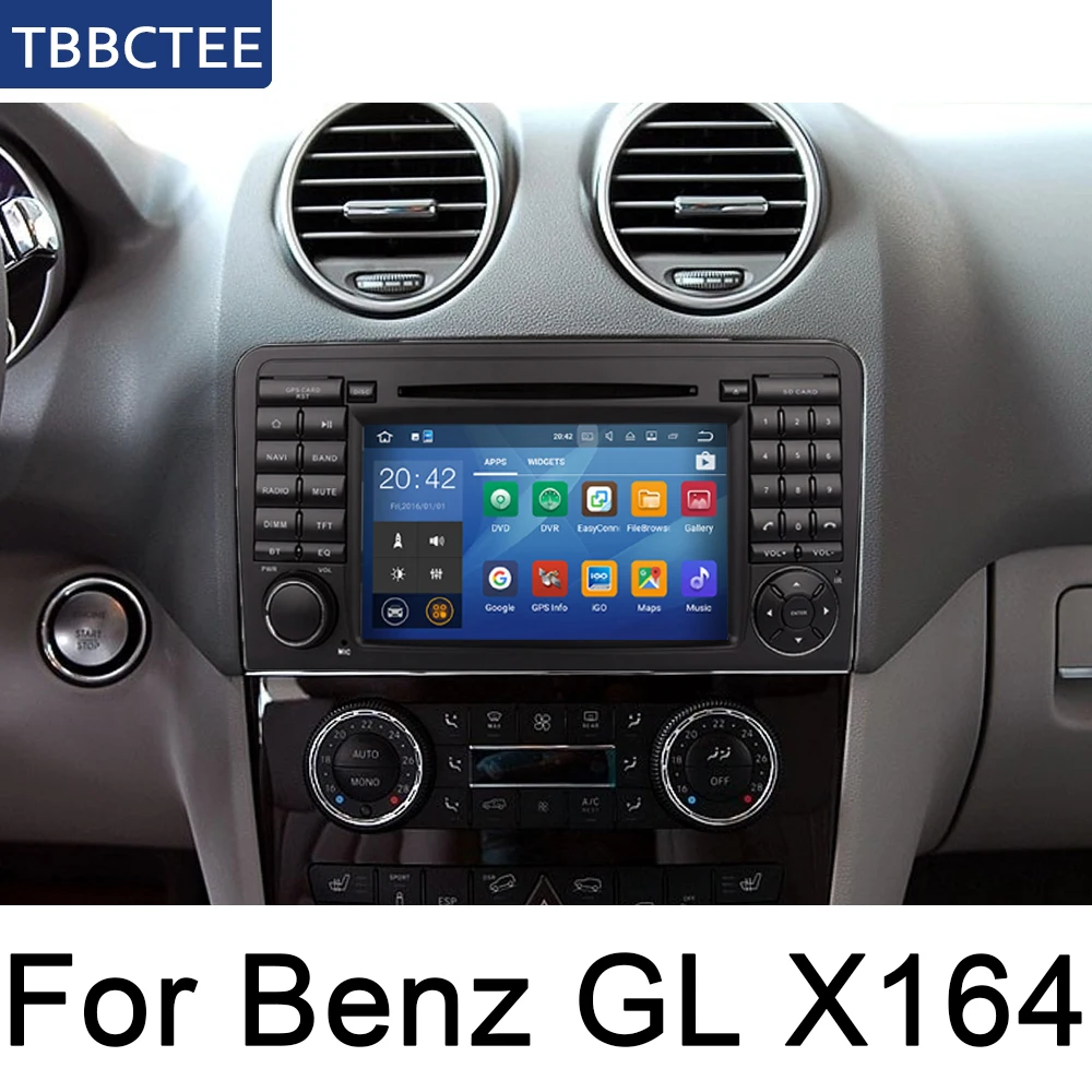 Для Mercedes Benz GL X164 2007 ~ 2012 NTG Android автомобильный DVD gps Navi плеер навигация WiFi BT