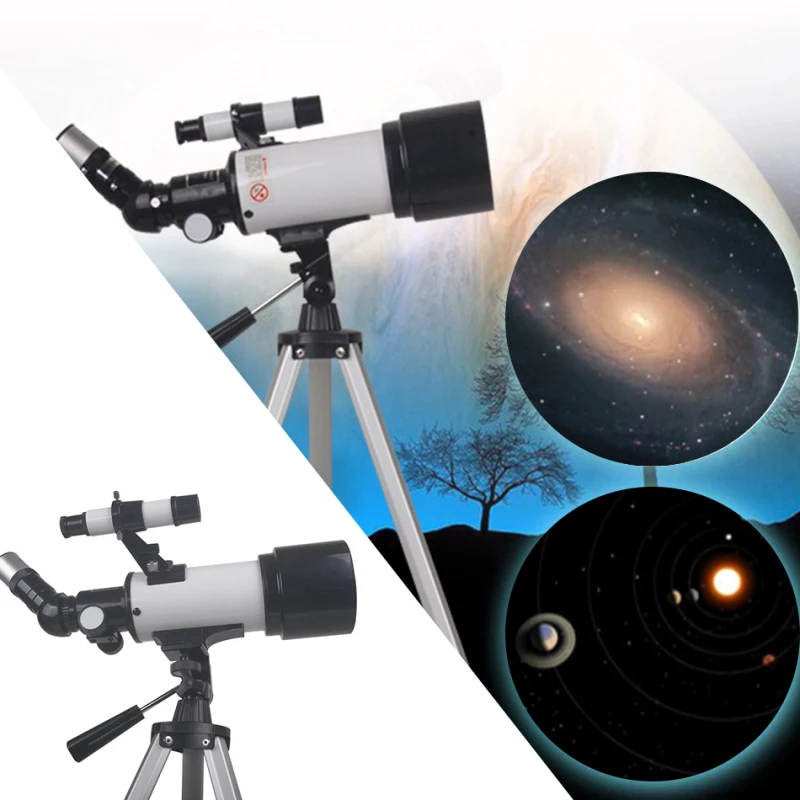 High Quality Refractive 70mm aperture Astronomical Telescope have Wide Angle Powerful Zoom Telescope with Tripod
High Quality Refractive 70mm aperture Astronomical Telescope have Wide Angle Powerful Zoom Telescope with Tripod