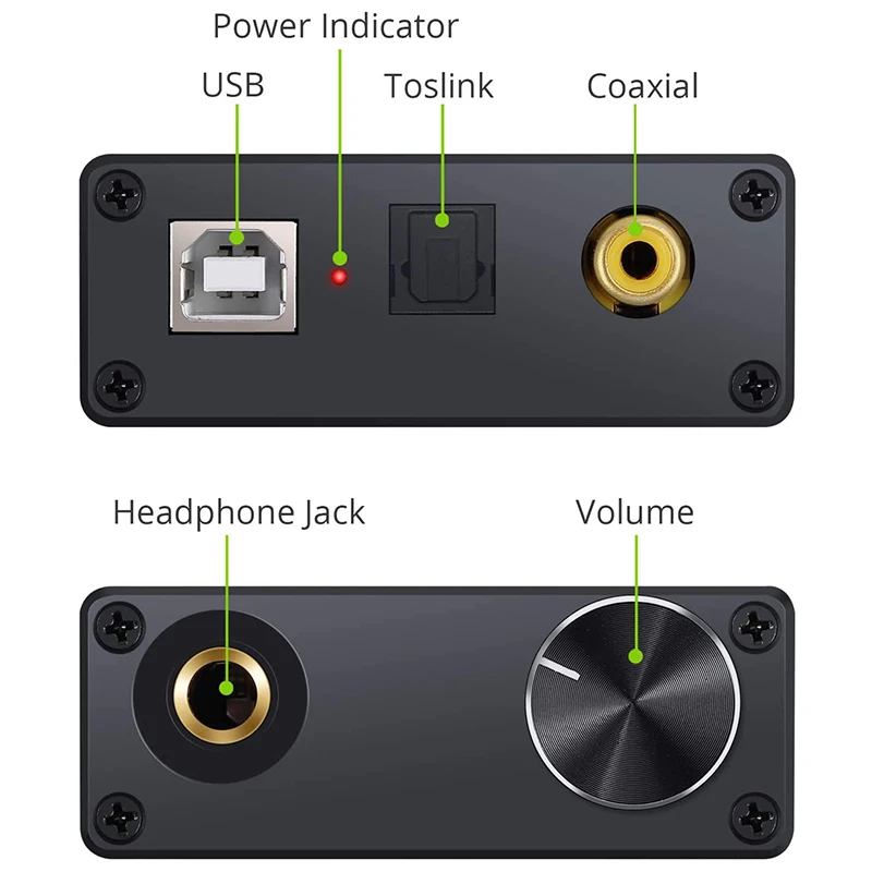 USB to Coaxial S/PDIF Optical 3.5mm/6.3mm Headphone Converter USB DAC Digital to Analog Audio Converter for Windows XP
USB to Coaxial S/PDIF Optical 3.5mm/6.3mm Headphone Converter USB DAC Digital to Analog Audio Converter for Windows XP