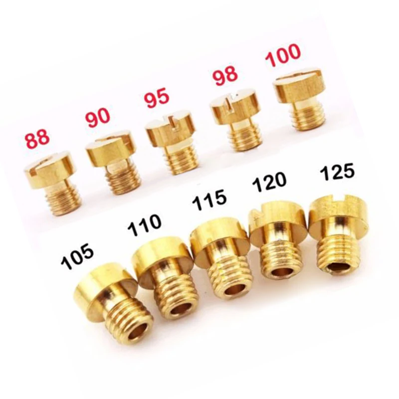 10pcs/Set Main Jets Set fits for Mikuni VM22 VM24 VM26 VM30 Carburetor 125cc 150cc 200cc 250cc Dirt Pit Bike
10pcs/Set Main Jets Set fits for Mikuni VM22 VM24 VM26 VM30 Carburetor 125cc 150cc 200cc 250cc Dirt Pit Bike