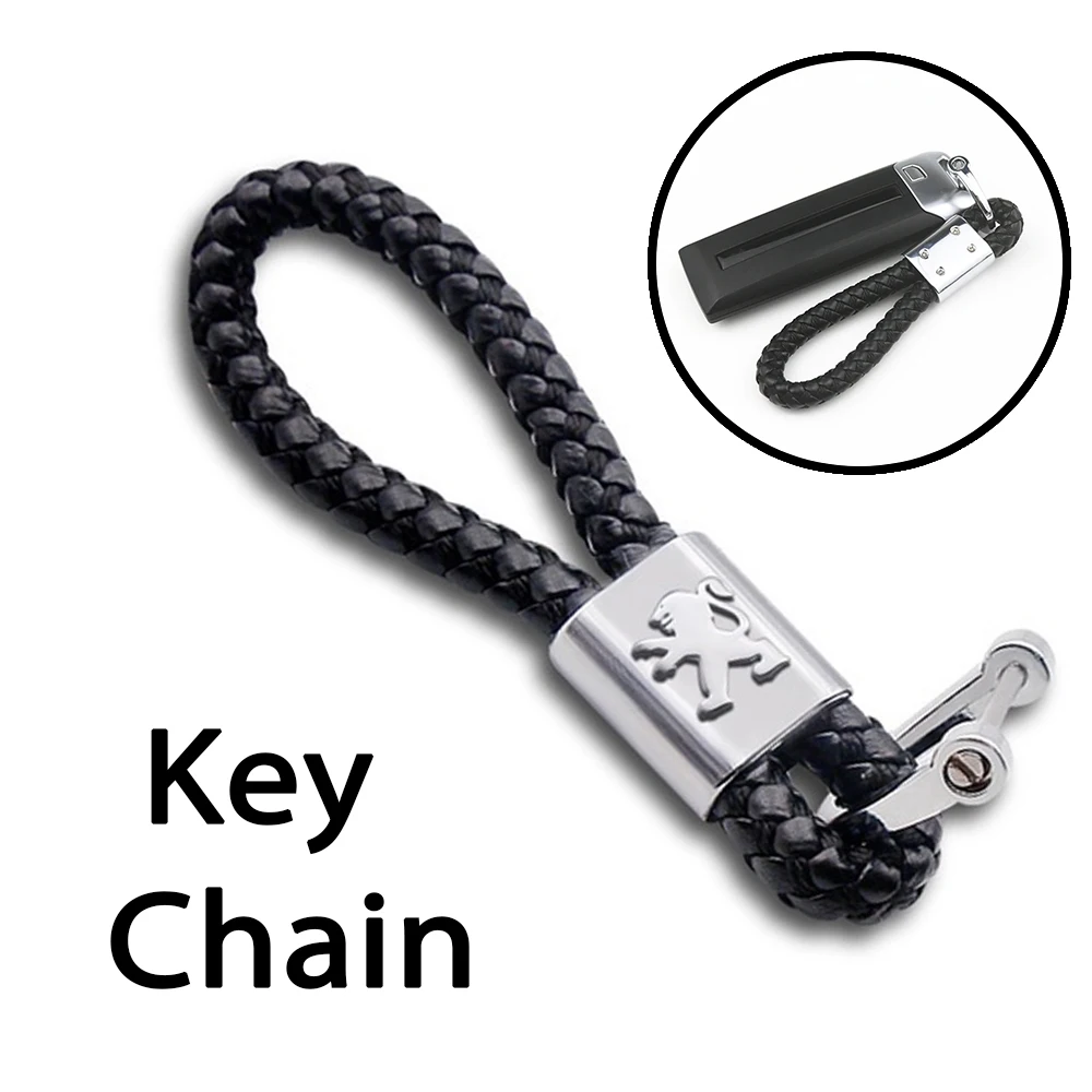 Car Logo Braided Rope Key Chain Alloy Metal Key Ring Leather Key Chain For Peugeot 206 207 307 3008 2008 308 408 508 301 208
Car Logo Braided Rope Key Chain Alloy Metal Key Ring Leather Key Chain For Peugeot 206 207 307 3008 2008 308 408 508 301 208