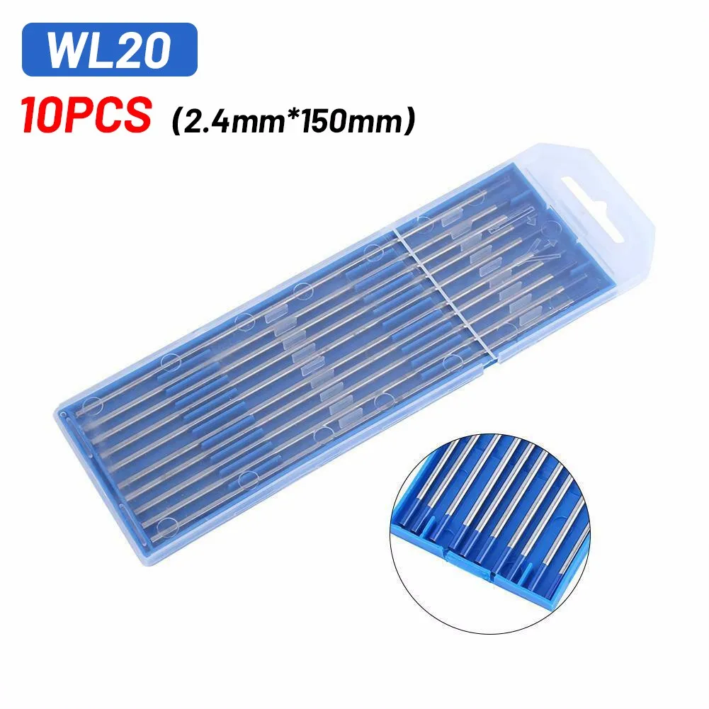 10 шт. WL20 Вольфрам сварочные электроды Tig Rod 1,0/1,6/2,0/2,4/3,0/3,2/4,0*150 мм Вольфрам стержень лантан Вольфрам сварочные инструменты
10 шт. WL20 Вольфрам сварочные электроды Tig Rod 1,0/1,6/2,0/2,4/3,0/3,2/4,0*150 мм Вольфрам стержень лантан Вольфрам сварочные инструменты