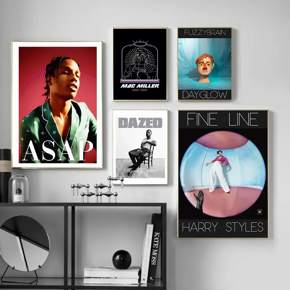 ASAP Rocky Rap Music Star Hip Hop Art Decor Picture Quality Canvas Painting Famous Man Home Decor Poster Living Bar Wall Prints
ASAP Rocky Rap Music Star Hip Hop Art Decor Picture Quality Canvas Painting Famous Man Home Decor Poster Living Bar Wall Prints