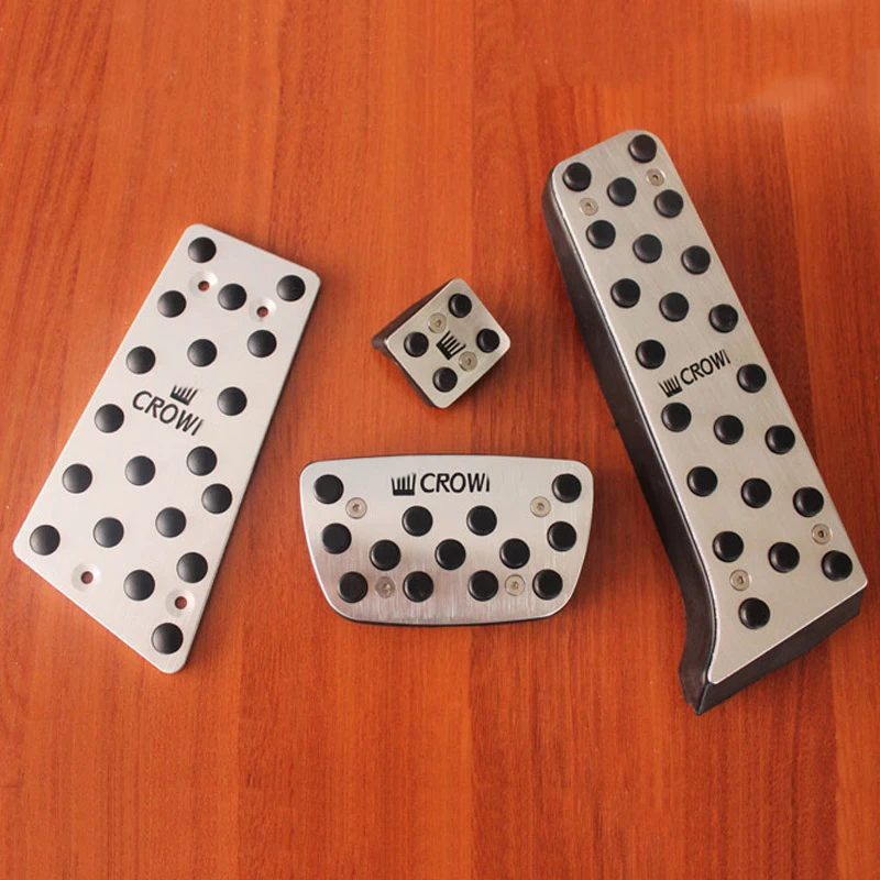 Stainless Steel Brake Foot Rest Refit Pedal For Toyota Crown 2011-2019 Fuel Car Accessory Pads | Автомобили и мотоциклы