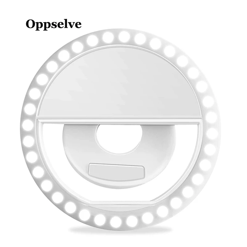 Oppselve USB Charge LED Selfie Ring Light for iPhone 11 Samsung Xiaomi Supplementary Selfie Luminous Ring Clip Light For Phones
Oppselve USB Charge LED Selfie Ring Light for iPhone 11 Samsung Xiaomi Supplementary Selfie Luminous Ring Clip Light For Phones