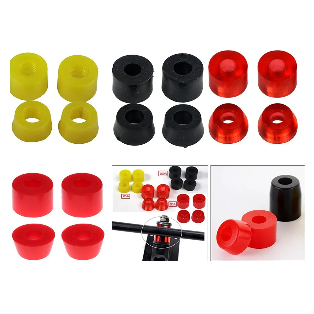 4pcs Pivot Cups Skateboard Wheels Longboard 85A Low Noise Wear-resisting Road Field Street Skating
4pcs Pivot Cups Skateboard Wheels Longboard 85A Low Noise Wear-resisting Road Field Street Skating