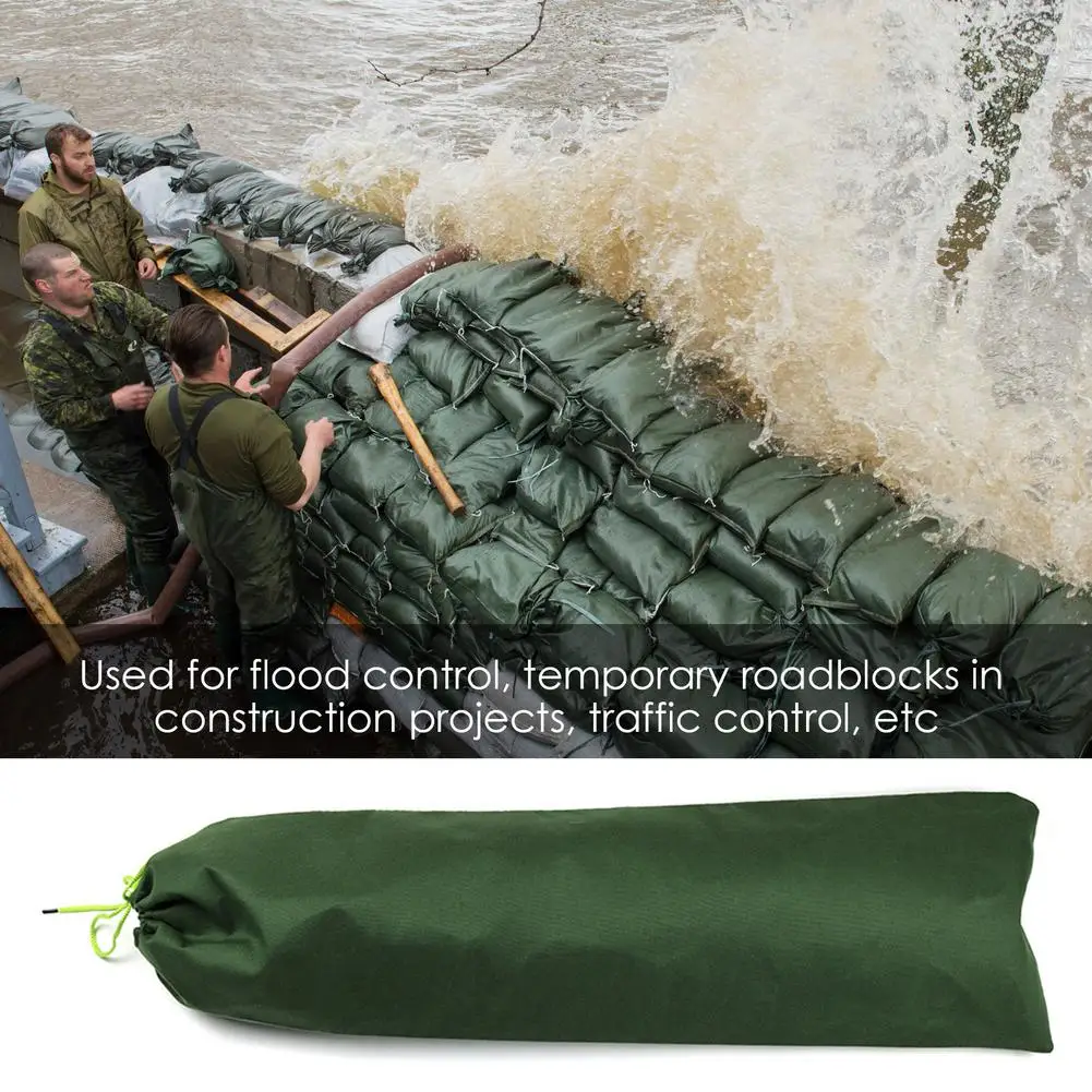 Silo Bag With Handle Hole Silo Cover Silo Sandbag Flood Protection 27x100cm Water-absorbing Waterproof Without Sand Loading
Silo Bag With Handle Hole Silo Cover Silo Sandbag Flood Protection 27x100cm Water-absorbing Waterproof Without Sand Loading