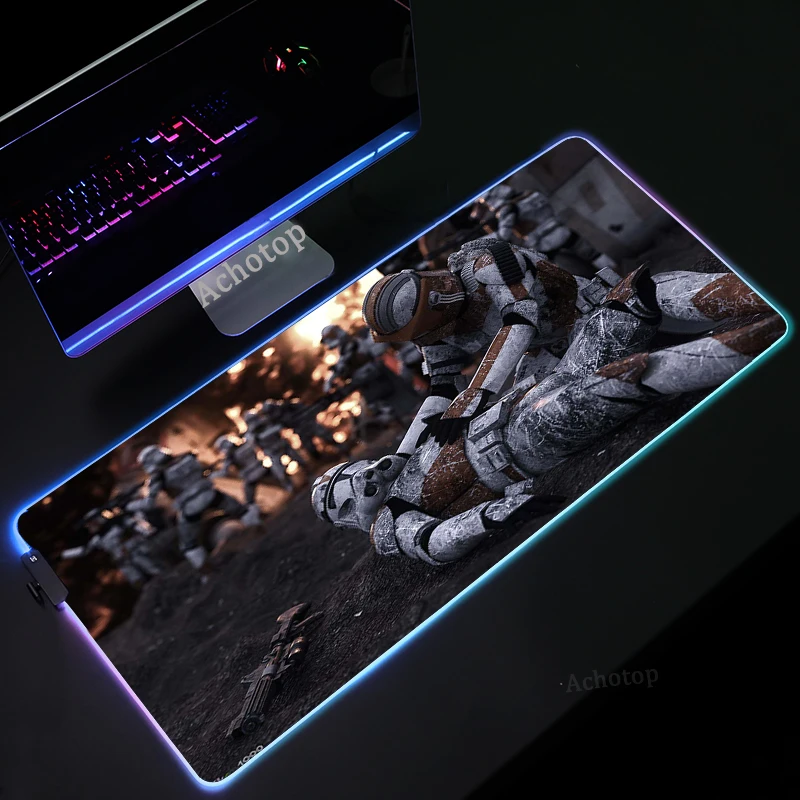 Коврик для мыши Wars, для компьютера, RGB, большой игровой коврик для мыши, коврик для клавиатуры, мыши, коврик XXL, игровые аксессуары
Коврик для мыши Wars, для компьютера, RGB, большой игровой коврик для мыши, коврик для клавиатуры, мыши, коврик XXL, игровые аксессуары