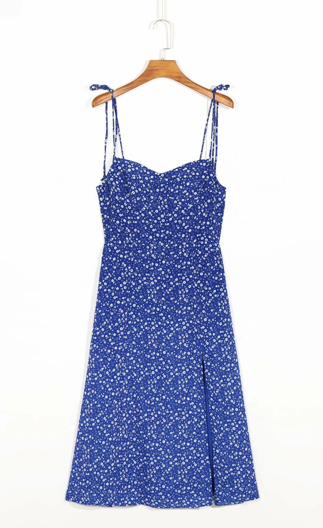 New Women Floral Print Spaghetti Strap Summer Dress Slim Sexy Side Suspender High Waist Slit Dresses Sling Vestido Blue AE466
New Women Floral Print Spaghetti Strap Summer Dress Slim Sexy Side Suspender High Waist Slit Dresses Sling Vestido Blue AE466