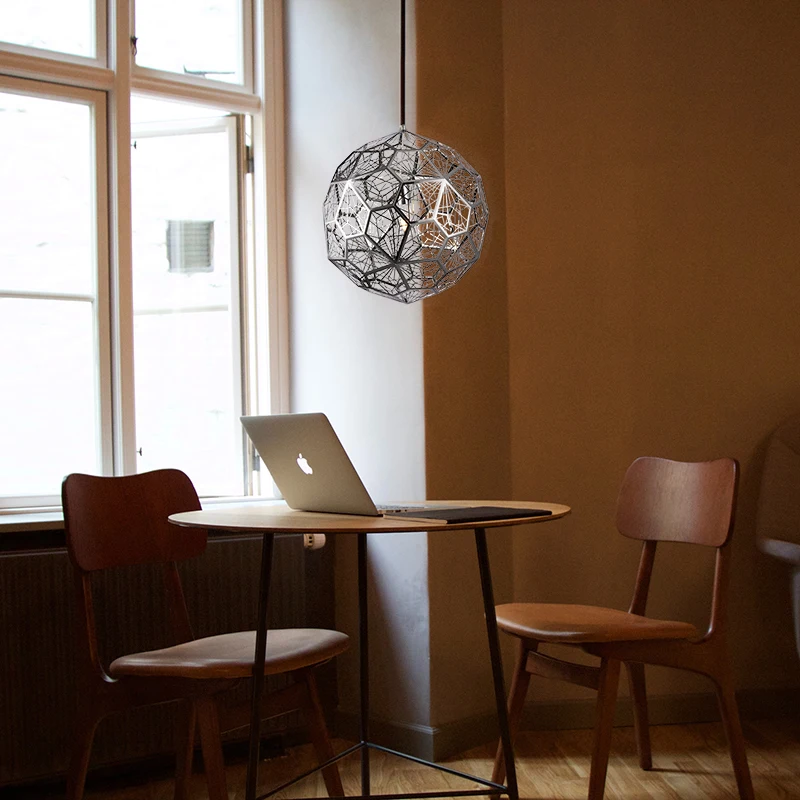 Vintage Light Stainless Steel LOFT Pendant Lights Nordic Bedroom Bar Table Decoration Indoor Lighting Lamp Diamond Light Fixture
Vintage Light Stainless Steel LOFT Pendant Lights Nordic Bedroom Bar Table Decoration Indoor Lighting Lamp Diamond Light Fixture