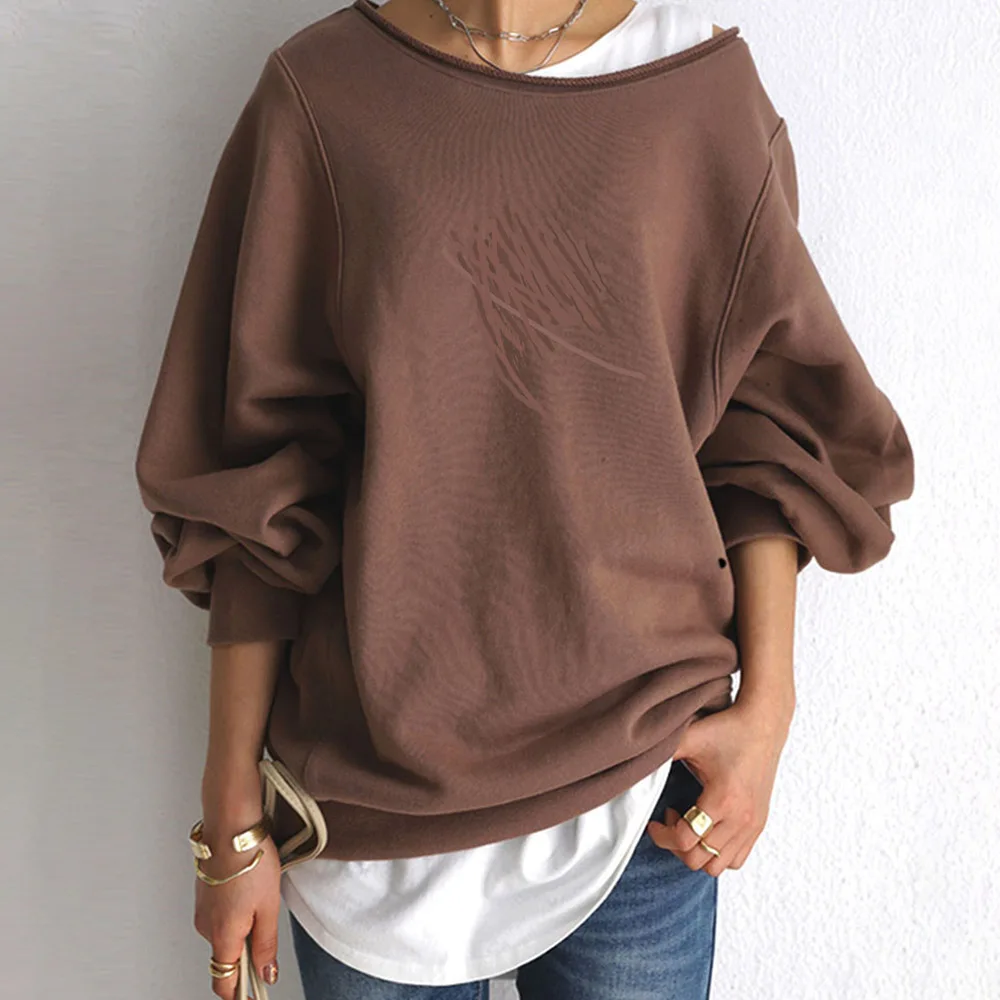 2021 Fashion Women Hoodies New Design Casual Office Lady Simple Loose Streetwear Hoodie Patchwork Plain Winter Women's Hoodie
2021 Fashion Women Hoodies New Design Casual Office Lady Simple Loose Streetwear Hoodie Patchwork Plain Winter Women's Hoodie