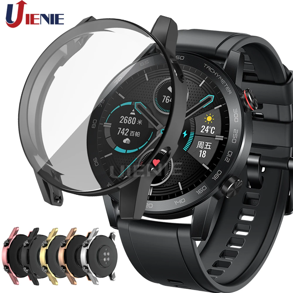 Case for Huawei Honor Magic Watch 2 46mm Smart Watches Cover TPU Plating All-Around Shell Frame Protector Cases Accessories
Case for Huawei Honor Magic Watch 2 46mm Smart Watches Cover TPU Plating All-Around Shell Frame Protector Cases Accessories