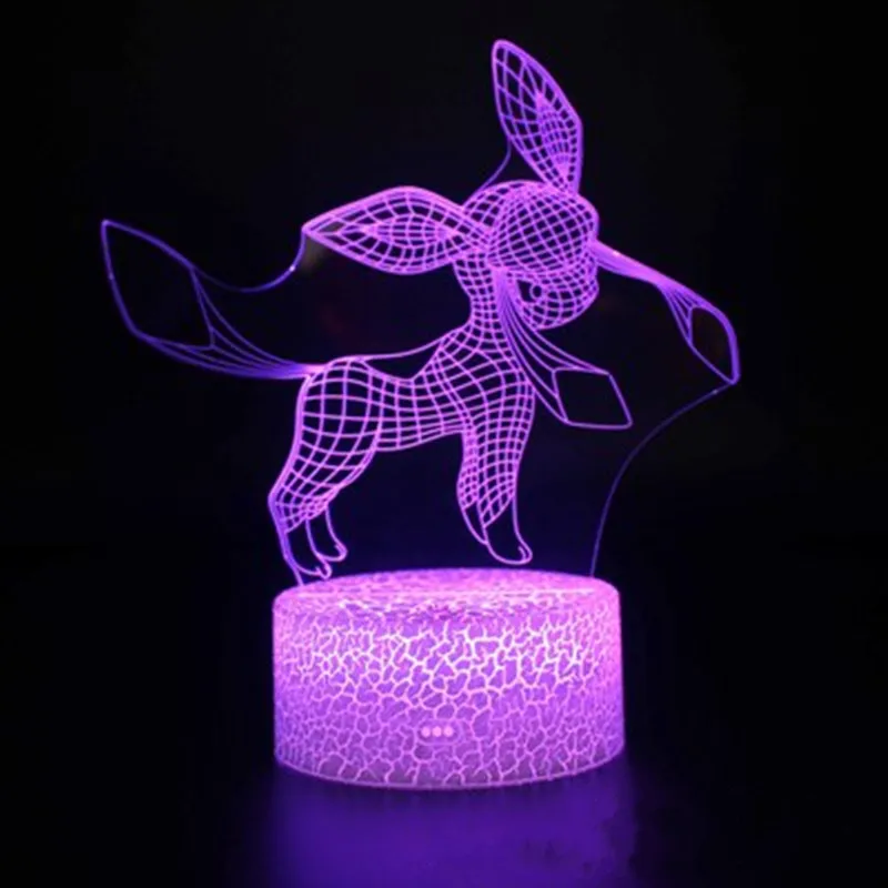 3D Night light Led Illusion Lamp Color Changing USB Touch Swith Desk Lamp for Kid's Gifts
3D Night light Led Illusion Lamp Color Changing USB Touch Swith Desk Lamp for Kid's Gifts