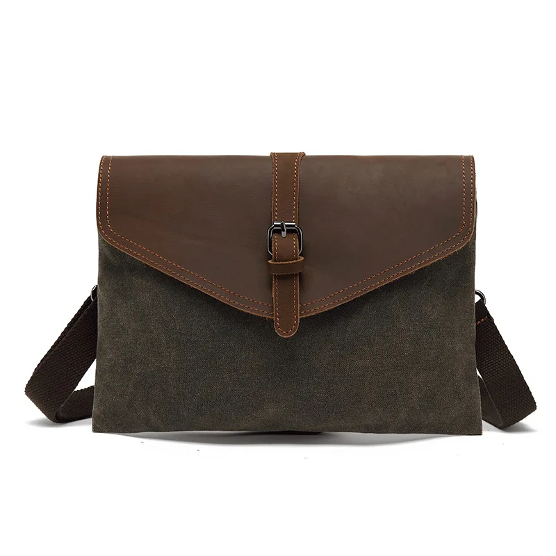 YUPINXUAN 2021 Designer Messenger Bags Vintage Leather Waterproof Canvas Shoulder Bags Waxed Crossbody Bag Retro
YUPINXUAN 2021 Designer Messenger Bags Vintage Leather Waterproof Canvas Shoulder Bags Waxed Crossbody Bag Retro