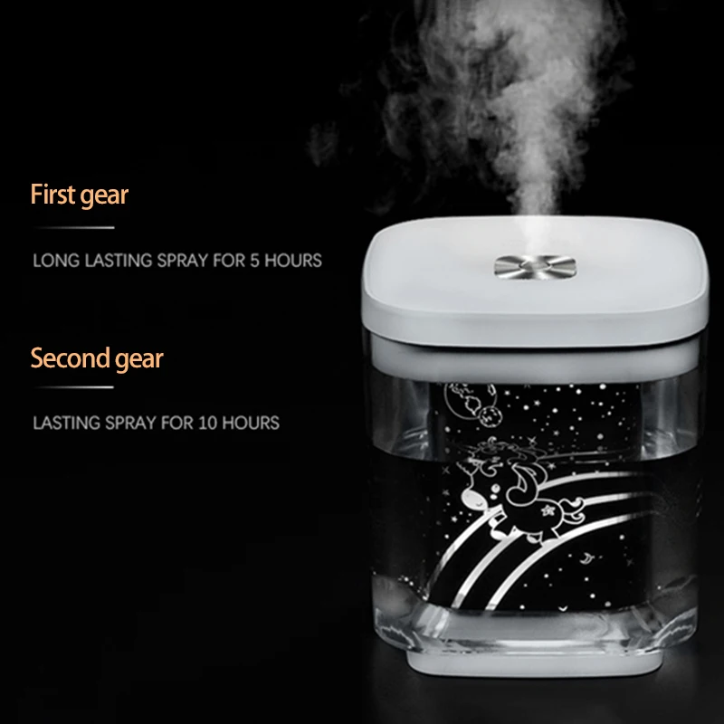 Large Capacity Projection Humidifier Electric Humidifier Essential Oil Diffuser USB Colorful Mini Mist Maker LED Light
Large Capacity Projection Humidifier Electric Humidifier Essential Oil Diffuser USB Colorful Mini Mist Maker LED Light