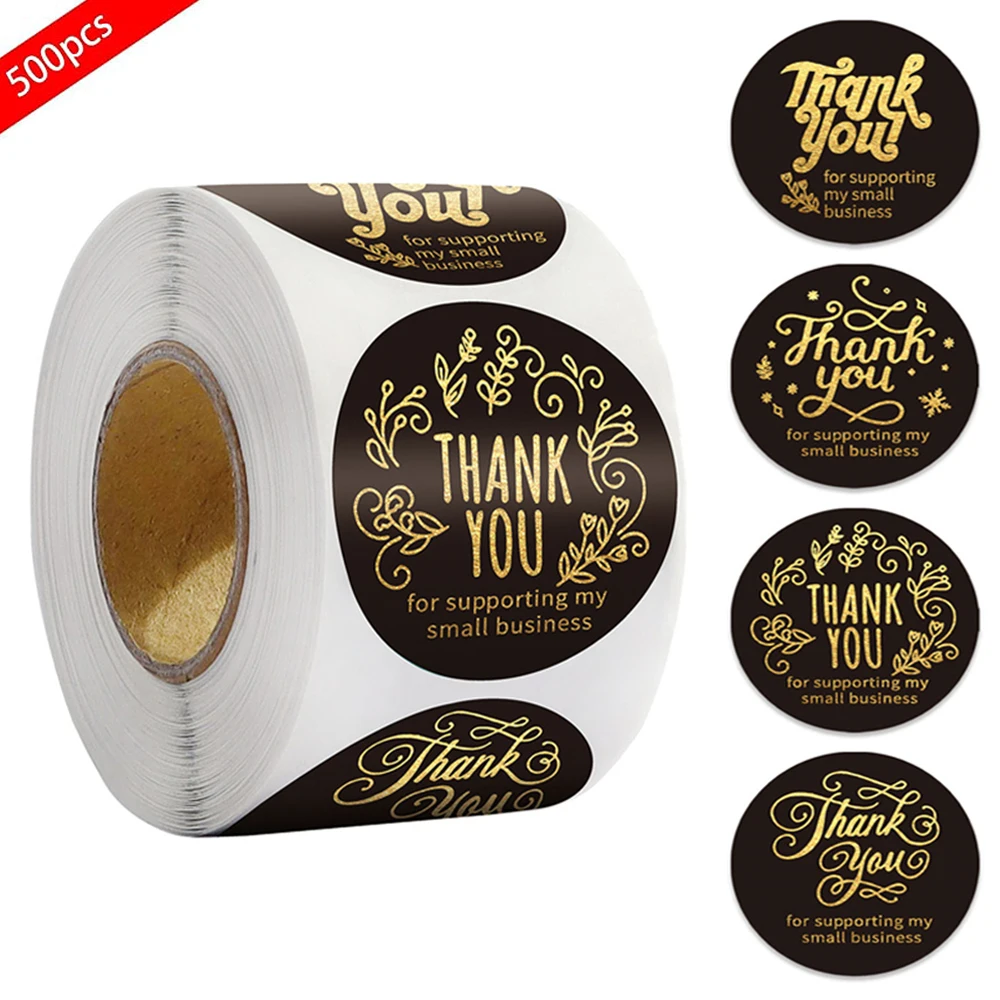 500 Pcs/Roll Gold Foil Thank You Stickers for Seal Labels 1 Inch Gift Packaging Stickers Birthday Party Gift Decoration Stickers
500 Pcs/Roll Gold Foil Thank You Stickers for Seal Labels 1 Inch Gift Packaging Stickers Birthday Party Gift Decoration Stickers
