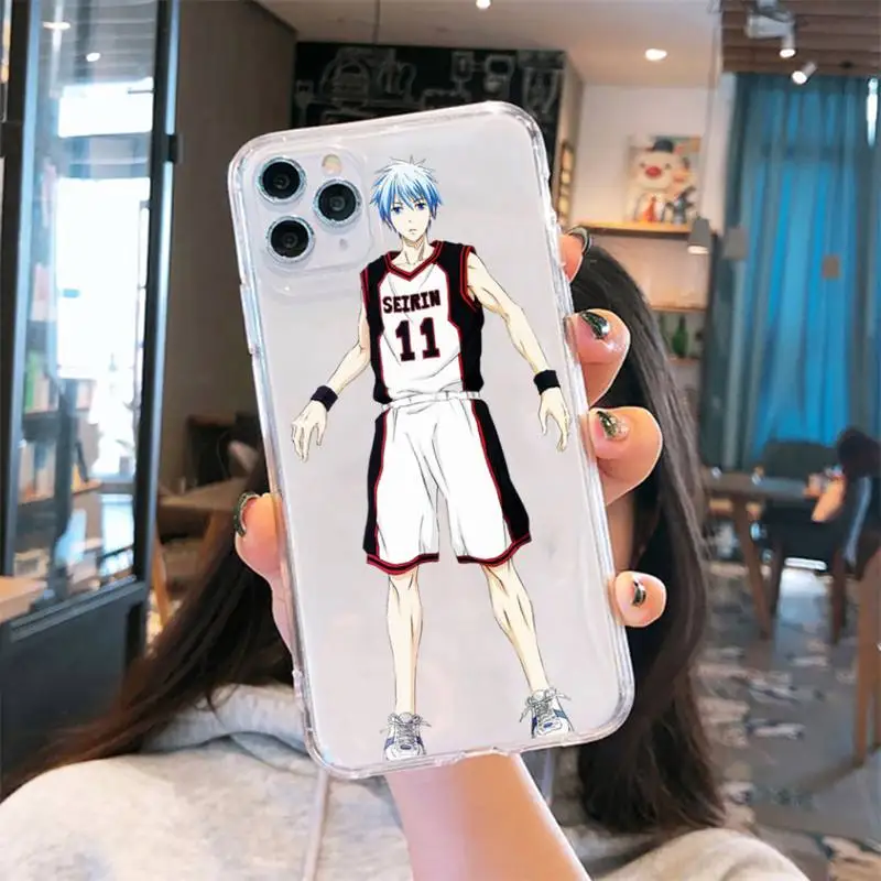 Kuroko No Basket Phone Case Transparent for iPhone 6 7 8 11 12 s mini pro X XS XR MAX Plus cover funda shell
Kuroko No Basket Phone Case Transparent for iPhone 6 7 8 11 12 s mini pro X XS XR MAX Plus cover funda shell