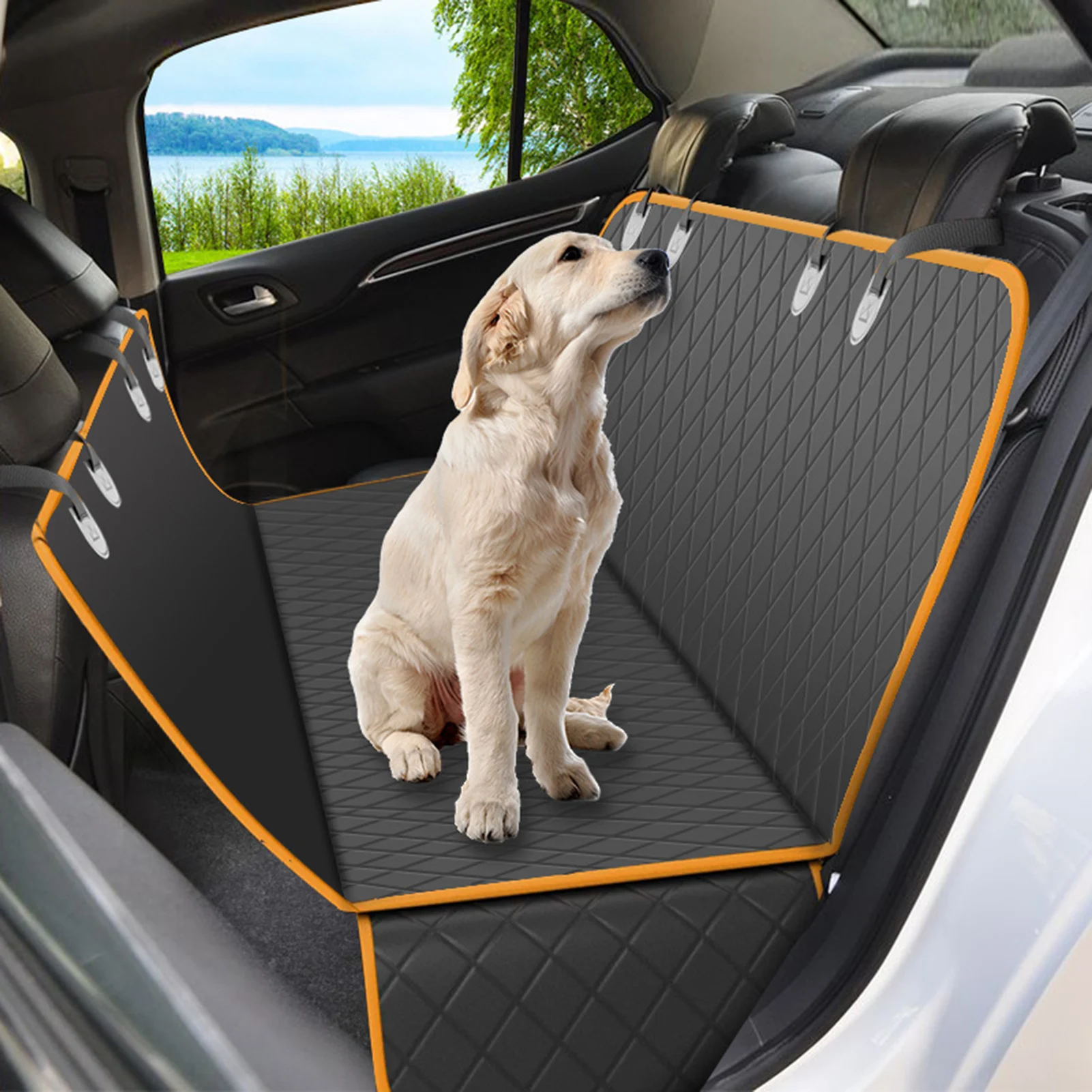 Pet Dog Carriers Waterproof Rear Back Pet Dog Car Seat Cover Mat Hammock Protector With Safety Belt Transportin Perro For Travel
Pet Dog Carriers Waterproof Rear Back Pet Dog Car Seat Cover Mat Hammock Protector With Safety Belt Transportin Perro For Travel