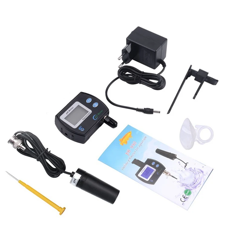 Accurate PH Meter For Aquarium Multi-Parameter Water Quality Monitor Online PH Monitor Acidity Meter-EU Plug
Accurate PH Meter For Aquarium Multi-Parameter Water Quality Monitor Online PH Monitor Acidity Meter-EU Plug
