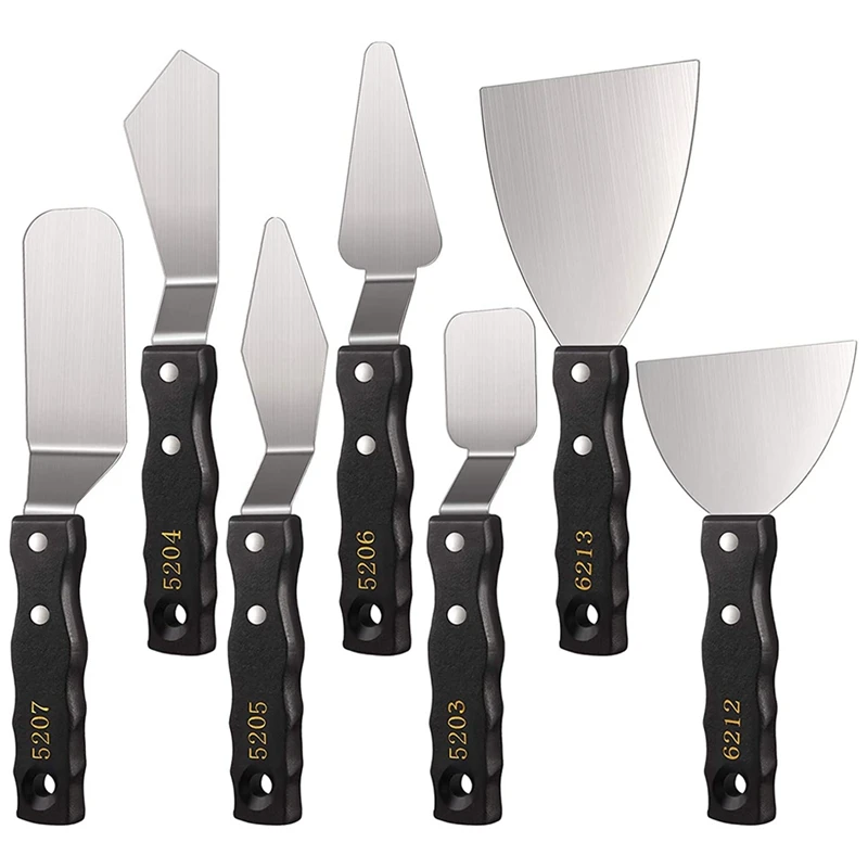 7 шт., набор больших ножей для рисования, поддон, инструменты для смешивания цветов, инструменты для смешивания цветов
7 шт., набор больших ножей для рисования, поддон, инструменты для смешивания цветов, инструменты для смешивания цветов