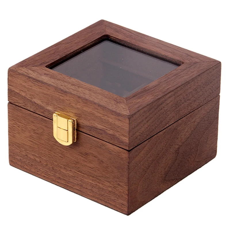 2 Slots Wooden Watch Display Case, Glass Topped Wooden Watch Display Case Watch Jewelry Organizer
2 Slots Wooden Watch Display Case, Glass Topped Wooden Watch Display Case Watch Jewelry Organizer