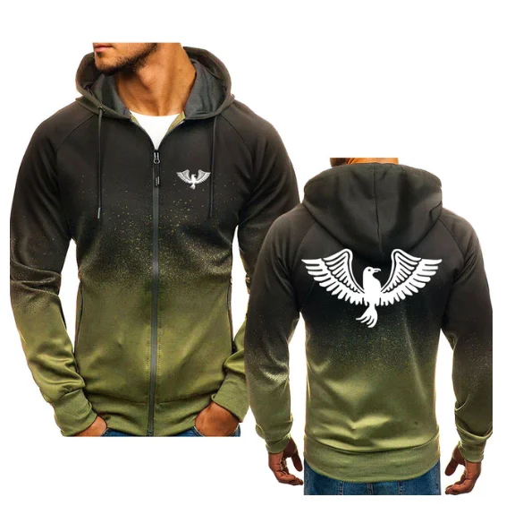 2020 NEW Jacket Men Casual Gradient color Hooded Sweatshirts zipper Hoodies Man Clothing Casual HipHop Harajuku jacket
2020 NEW Jacket Men Casual Gradient color Hooded Sweatshirts zipper Hoodies Man Clothing Casual HipHop Harajuku jacket