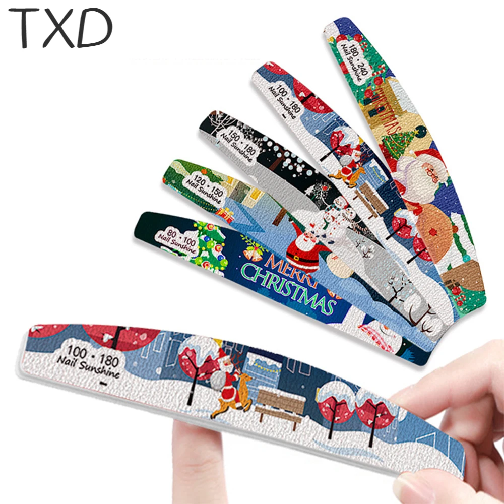 Ленты TXD с белыми нитями для рисования, художественные шлифовальные напильники, полоски с изогнутой полировкой для ногтей, рождественские
Ленты TXD с белыми нитями для рисования, художественные шлифовальные напильники, полоски с изогнутой полировкой для ногтей, рождественские