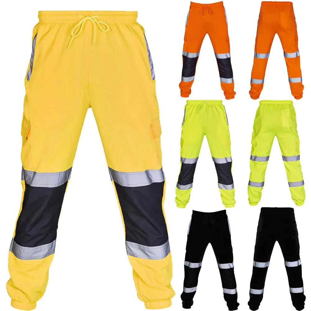 Men Casual Drawstring Thick Trousters Safety Workwear Jogging Pants Reflective Construction Loose Tracksuit
Men Casual Drawstring Thick Trousters Safety Workwear Jogging Pants Reflective Construction Loose Tracksuit