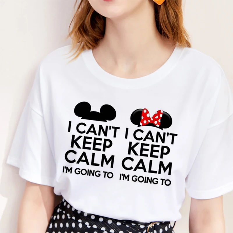 Disney Mickey Mouse And Donald Duck Summer Women Simple Solid O-Neck Cotton Match Basic Harajuku Tshirt Short Sleeve Printing
Disney Mickey Mouse And Donald Duck Summer Women Simple Solid O-Neck Cotton Match Basic Harajuku Tshirt Short Sleeve Printing