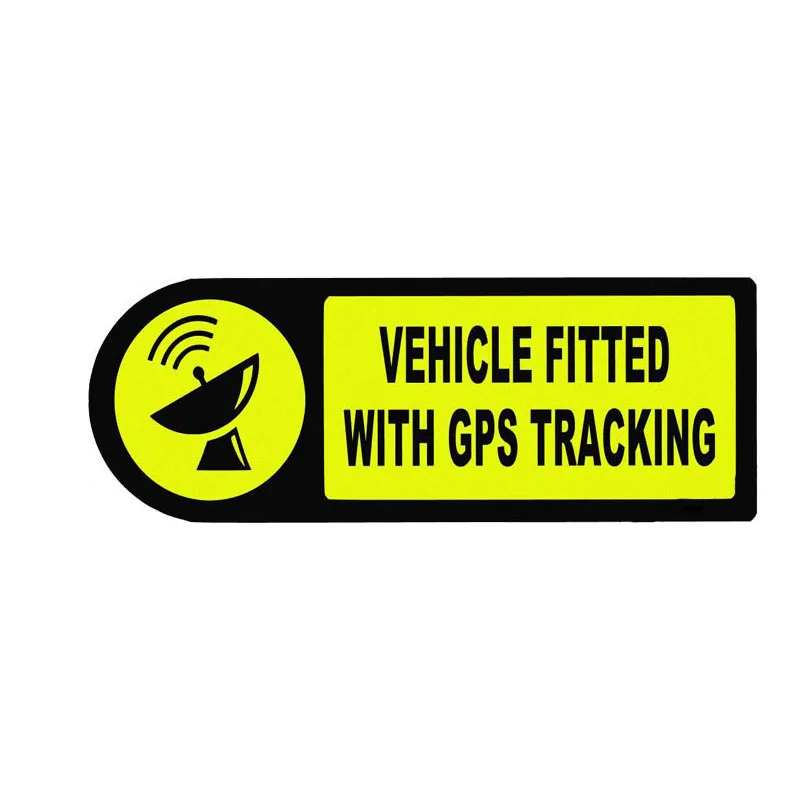 New Warning Vehicle Fitted with GPS Car Sticker Vinyl Car Window Car Decals Waterproof PVC 15cm*6cm
New Warning Vehicle Fitted with GPS Car Sticker Vinyl Car Window Car Decals Waterproof PVC 15cm*6cm