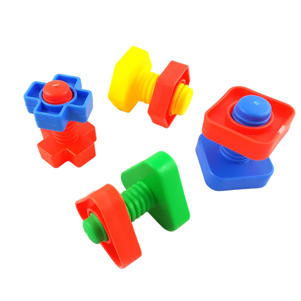 Bird Intelligence Toys Plastic Nuts Bolts Bird Toy Parrot Screw Training Interactive Educational Toys for Parrot Random 4pcs
Bird Intelligence Toys Plastic Nuts Bolts Bird Toy Parrot Screw Training Interactive Educational Toys for Parrot Random 4pcs