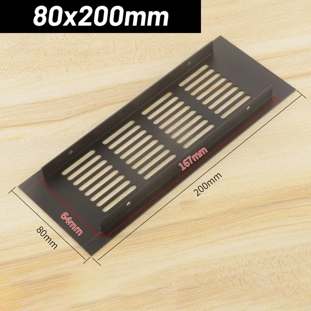 150to500mm Breathable Net Mesh Cabinet Shoe Cabinet Ventilation Holes Aluminum Alloy Rectangular Mesh Air Vents Home Hardware
150to500mm Breathable Net Mesh Cabinet Shoe Cabinet Ventilation Holes Aluminum Alloy Rectangular Mesh Air Vents Home Hardware