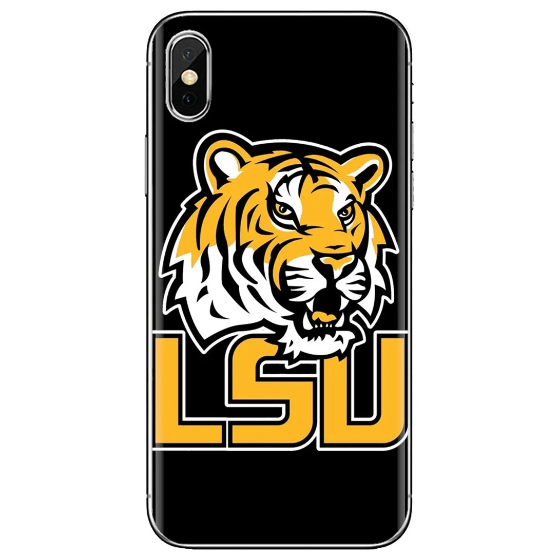 Чехлы для телефонов Xiaomi mi Redmi Note 3 4 4X 5 6 7 8 8t 9 9s 9t 10 pro lite Lsu-Tigers | Мобильные телефоны и