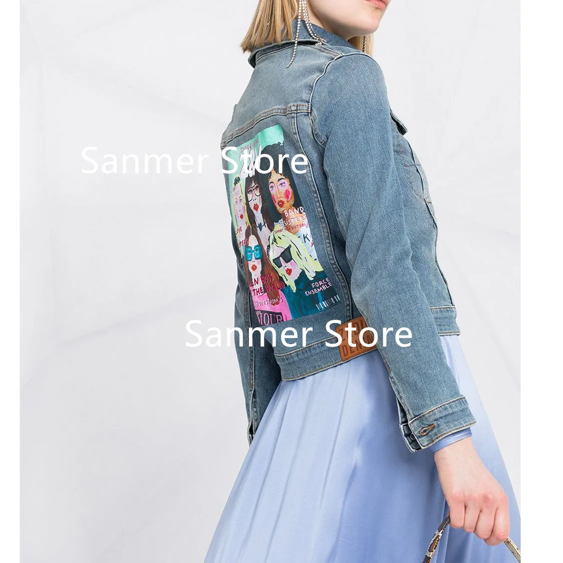 2021 New Women Denim Short Coat Tulip Embroidered Back Fashion Print Jacket Female Single-Breasted Long Sleeve Outwear Tops
2021 New Women Denim Short Coat Tulip Embroidered Back Fashion Print Jacket Female Single-Breasted Long Sleeve Outwear Tops
