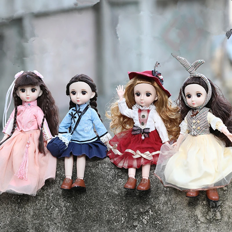 30 см 12 дюймовая кукла BJD высокого качества 22 подвижных шарнира куклы с макияжем